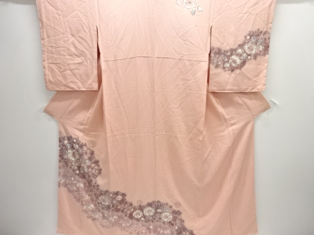 辻ヶ花訪問着(重ね衿付き)